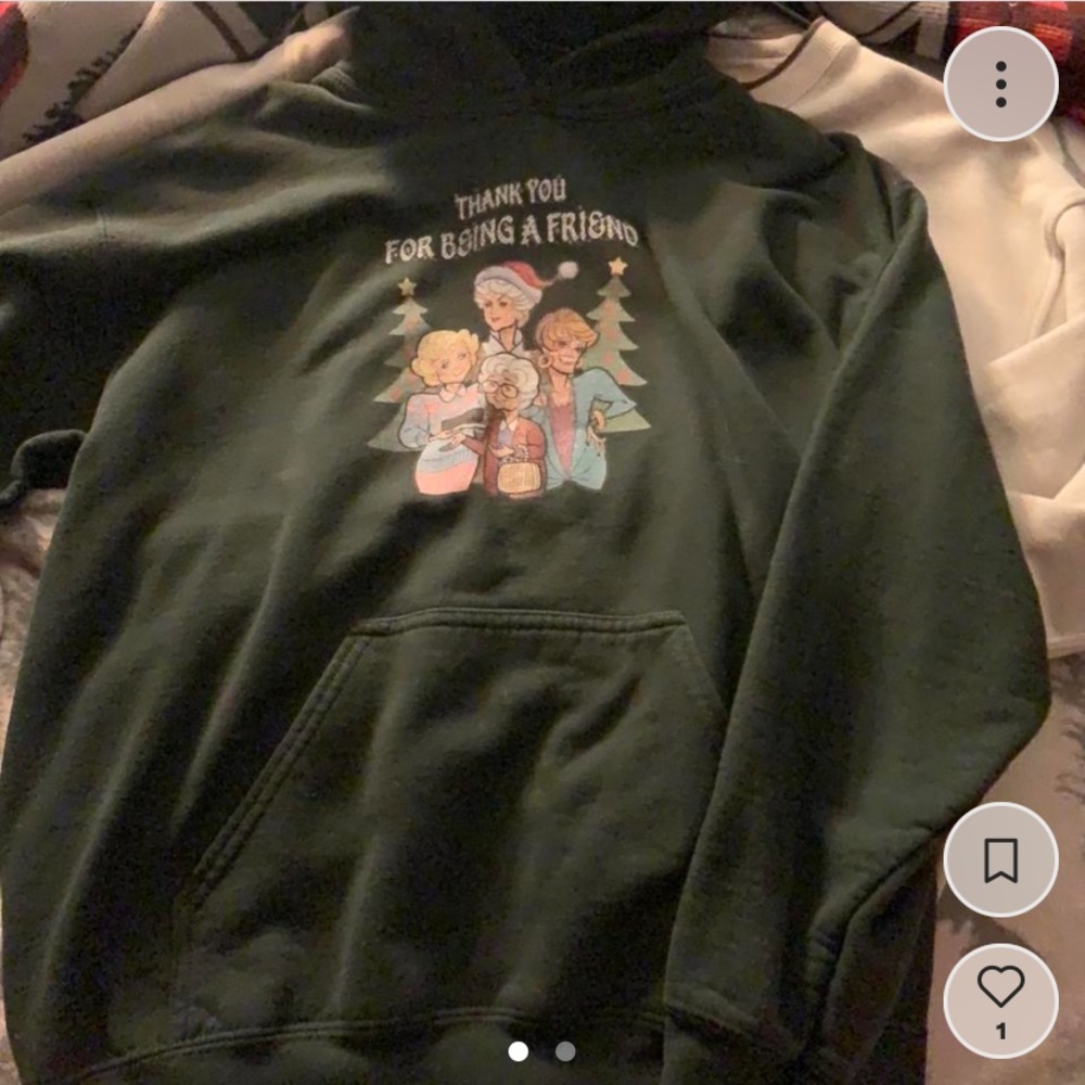 golden girls hoodie. unisex m